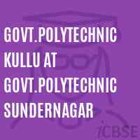 Govt.Polytechnic Kullu At Govt.Polytechnic Sundernagar College Logo
