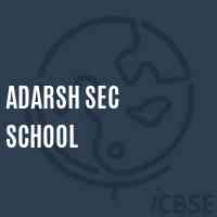 Adarsh Sec School Logo