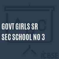 Govt Girls Sr Sec School No 3 Logo