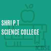 Shri P.T Science College Logo
