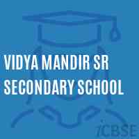 Vidya Mandir Sr Secondary School Logo