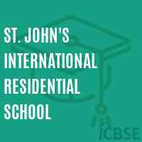 St. John'S International Residential School Logo