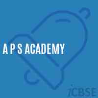 A P S Academy School Logo