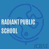 Radiant Public School Logo