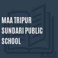 Maa Tripur Sundari public School Logo