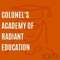Colonel's Academy of Radiant Education School Logo