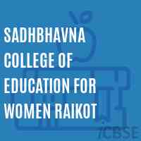 Sadhbhavna College of Education For Women Raikot Logo
