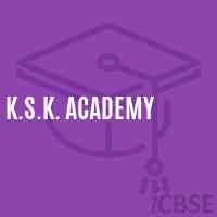 K.S.K. Academy School Logo