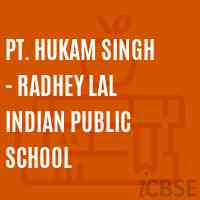 Pt. Hukam Singh - Radhey Lal Indian Public School Logo