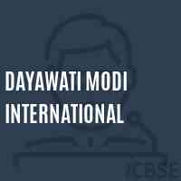 Dayawati Modi International School Logo