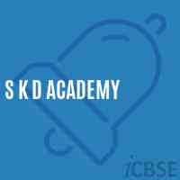 S K D Academy School Logo