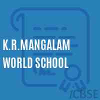 K.R.mangalam World School Logo
