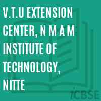 V.T.U Extension Center, N M A M Institute of Technology, Nitte Logo