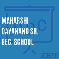 Maharshi Dayanand Sr. Sec. School Logo