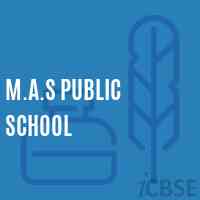 M.A.S Public School Logo