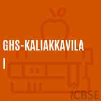 Ghs-Kaliakkavilai Secondary School Logo