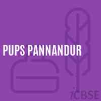 Pups Pannandur Primary School Logo
