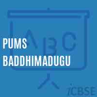 Pums Baddhimadugu Middle School Logo