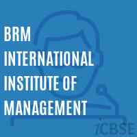 Brm International Institute of Management Logo