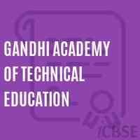 Gandhi Academy of Technical Education College Logo