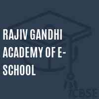Rajiv Gandhi Academy of E- School Logo