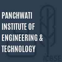 Panchwati Institute of Engineering & Technology Logo