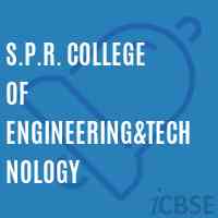 S.P.R. College of Engineering&technology Logo
