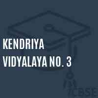 Kendriya Vidyalaya No. 3 School Logo
