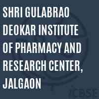 Shri Gulabrao Deokar Institute of Pharmacy and Research Center, Jalgaon Logo