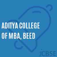 Aditya College of Mba, Beed Logo