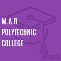 M.A.R Polytechnic College Logo