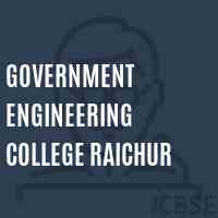 Government Engineering College Raichur Logo