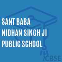 Sant Baba Nidhan Singh Ji Public School Logo