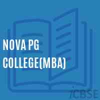 Nova Pg College(Mba) Logo