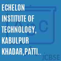Echelon Institute of Technology, Kabulpur Khadar,Patti Parvarish, Faridabad Manjavli Road, Naharpur Faridabad Logo