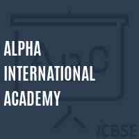 Alpha International Academy School Logo