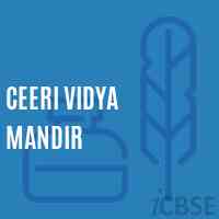 Ceeri Vidya Mandir School Logo