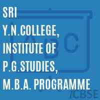 Sri Y.N.College, Institute of P.G.Studies, M.B.A. Programme Logo
