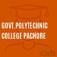 Govt.Polytechnic College Pachore Logo