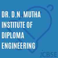 Dr. D.N. Mutha Institute of Diploma Engineering Logo