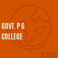 Govt. P G College Logo