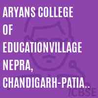 Aryans College of EducationVillage Nepra, Chandigarh-Patiala Highway, Near Banur, Teh. Rajpura Logo