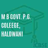 M B Govt. P.G. Coleege, Haldwani College Logo