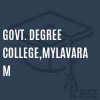 Govt. Degree College,Mylavaram Logo