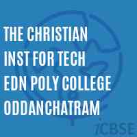 The Christian Inst For Tech Edn Poly College Oddanchatram Logo