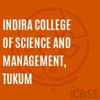 Indira College of Science and Management, Tukum Logo