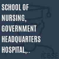 School of Nursing, Government Headquarters Hospital, Kancheepuram Logo