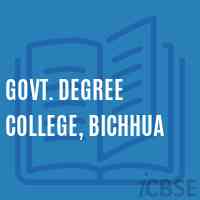 Govt. Degree College, Bichhua Logo