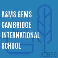 A&Ms Gems Cambridge International School Logo