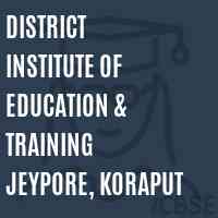 District Institute of Education & Training Jeypore, Koraput Logo
